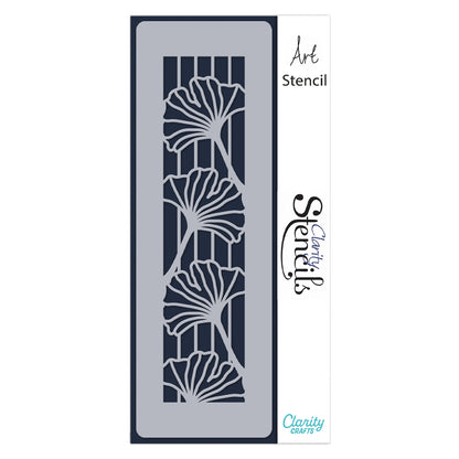 Ginkgo Panel Stencil