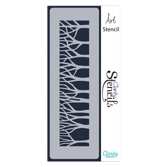 Woodland Panel Stencil