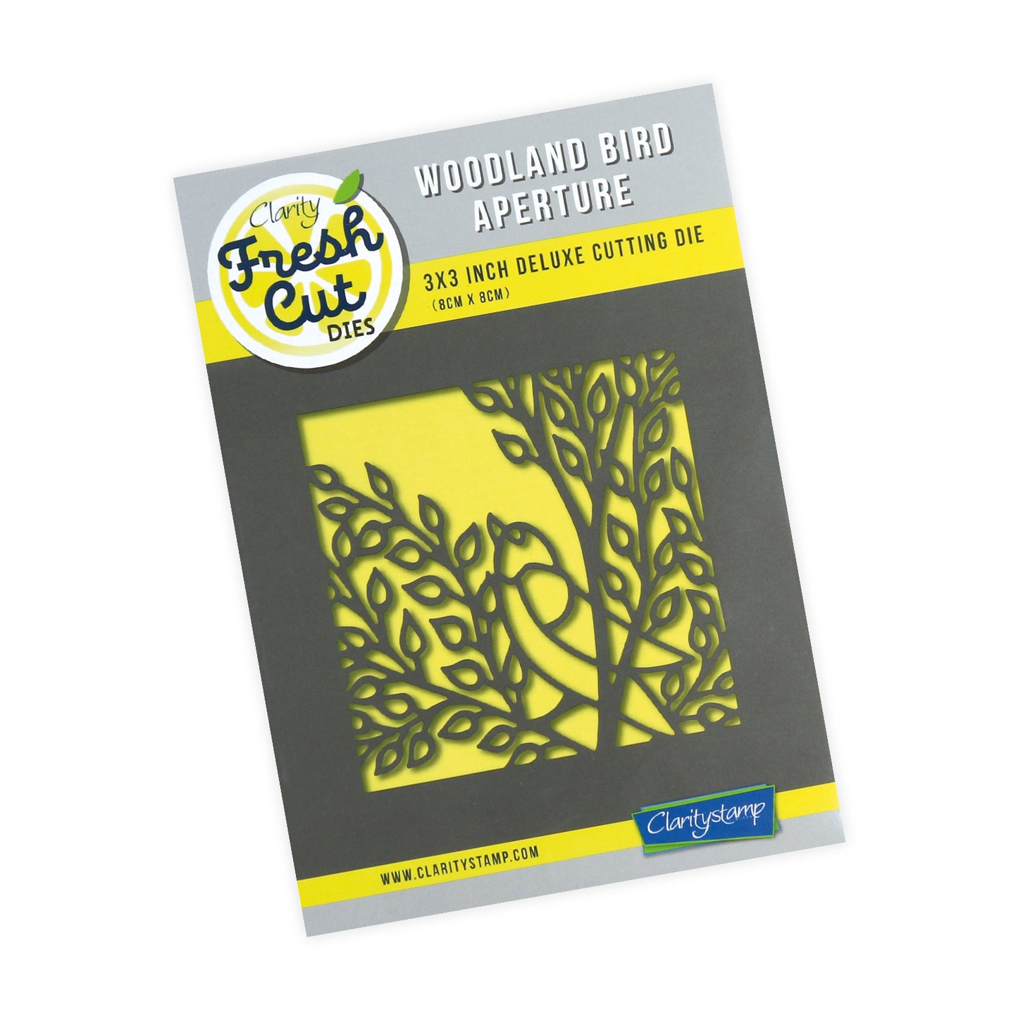 New Design Dies - 01 - Woodland Bird Aperture Die 3" x 3"