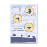 Timestamp Creations by Janice Phillips - One Flight at a Time A6 Stamp Set