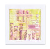 KISS by Clarity - Tina's Retro Banners A5 Stamp Set