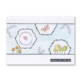 KISS by Clarity - Tina's Doodles A5 Stamp & Stencil Collection