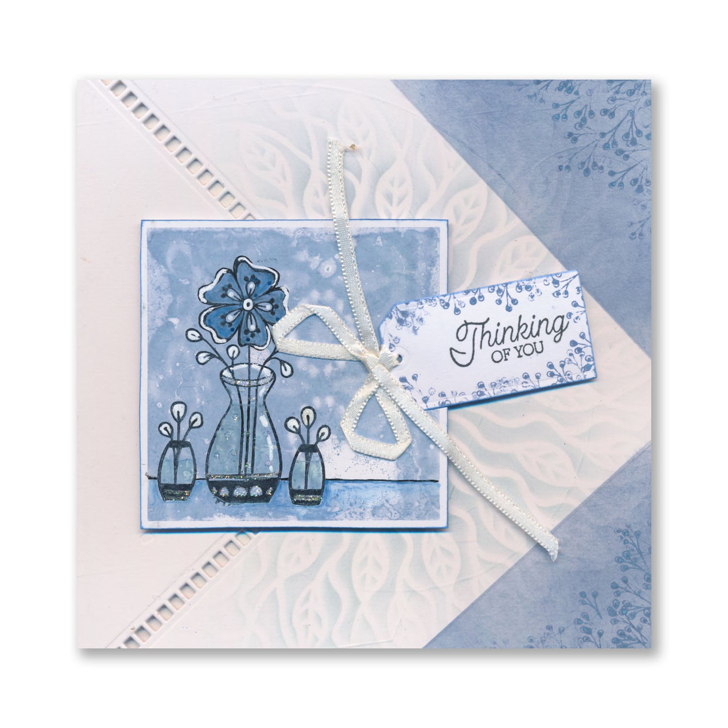 A6 KISS by Clarity - Tina's Enjoy Today Flowers Stamp Set