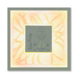 A6 KISS by Clarity - Tina's Enjoy Today Flowers Stamp Set