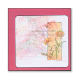 A6 KISS by Clarity - Tina's Just for You Flowers Stamp Set