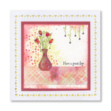 A7 KISS by Clarity - Tina's Great Day Flowers Stamp Set