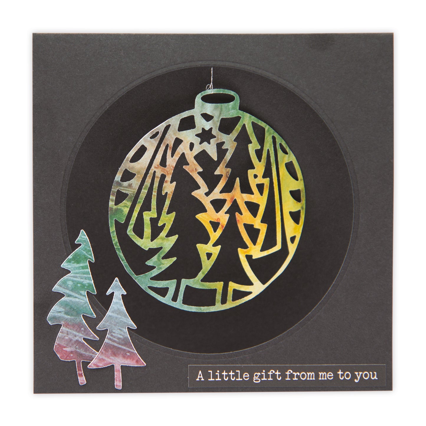 New Design Dies - 11 - Christmas Tree Bauble Aperture Die 3" x 3"