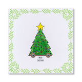 Barbara's SHAC Christmas Tree Wooden Toy A5 Slim Stamp Set