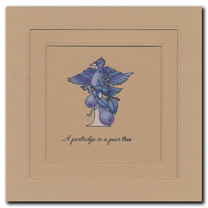 Barbara's 12 Days of Christmas A4 Stamp Set & Cube Boxes