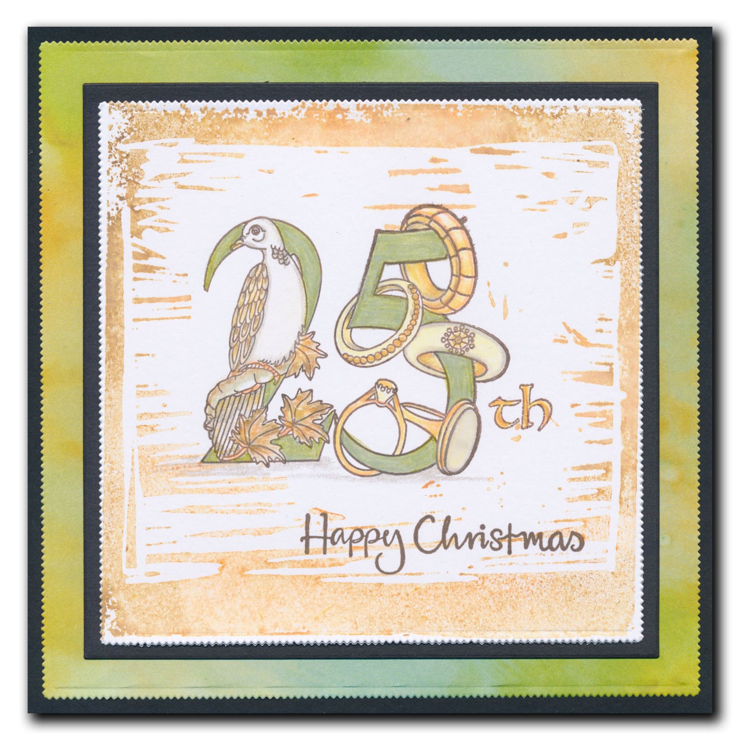 Barbara's 12 Days of Christmas A4 Stamp Set
