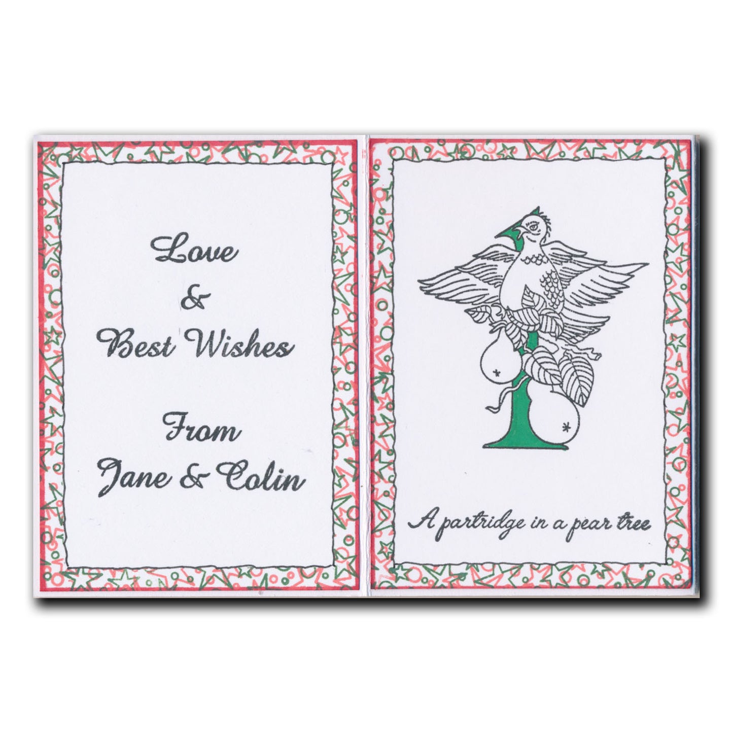 Barbara's 12 Days of Christmas A4 Stamp Set