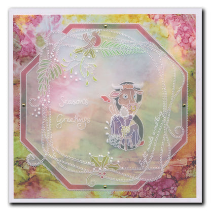 Barbara's 12 Days of Christmas A4 Groovi Plate