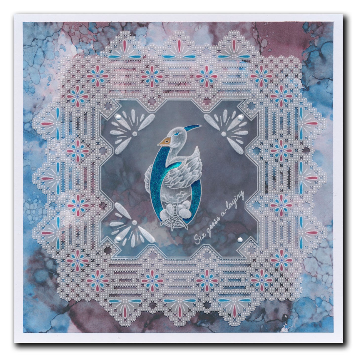 Barbara's 12 Days of Christmas A4 Groovi Plate