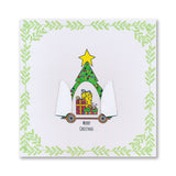 Barbara's SHAC Christmas Tree Wooden Toy A5 Slim Stamp Set