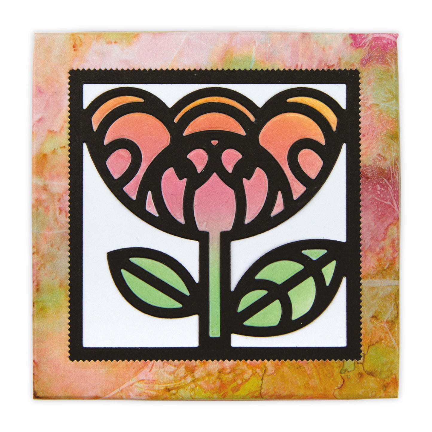 Funky Tulip Aperture Die 3" x 3"