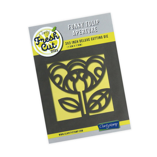 Funky Tulip Aperture Die 3" x 3"