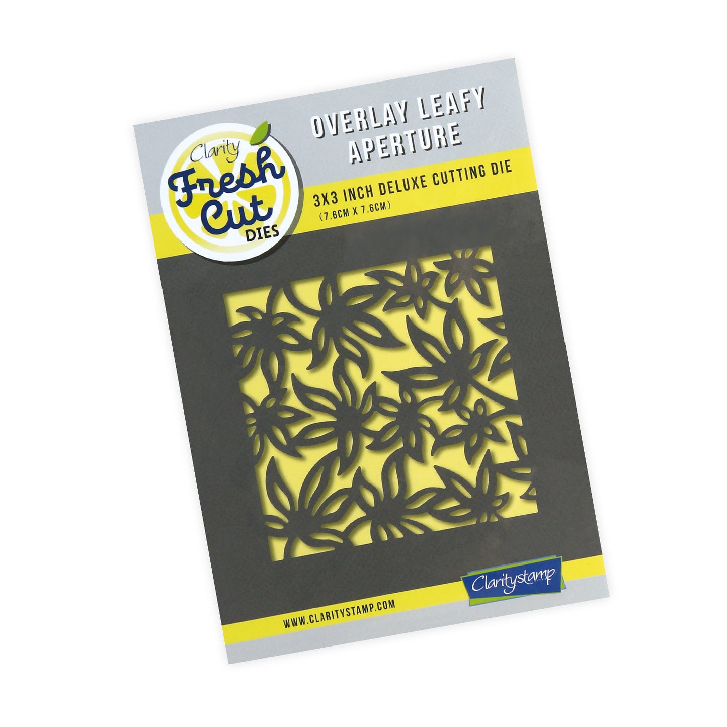 New Design Dies - 19 - Overlay Leafy Aperture Die 3" x 3"