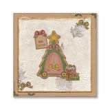 Barbara's SHAC Christmas Tree Wooden Toy A5 Slim Stamp Set