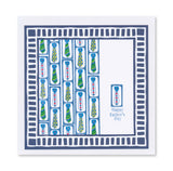 KISS by Clarity - Tina's Retro Candles A5 Stamp Set