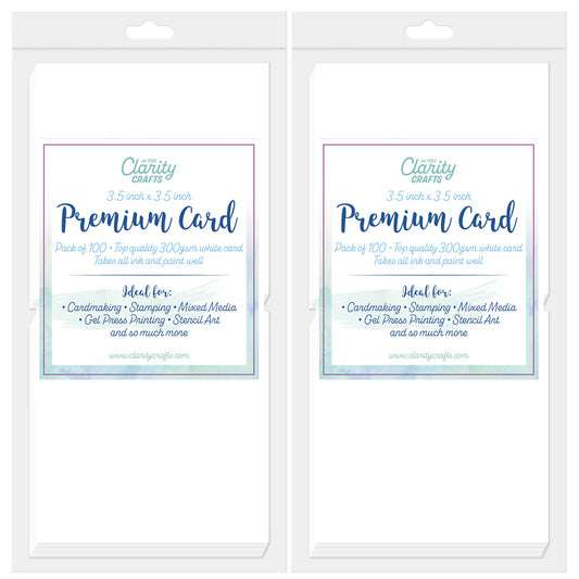Premium Card 3.5" x 3.5" (200 Sheets)