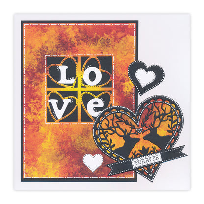 New Design Dies - 32 - Linda Williams Love Aperture Die 3" x 3"