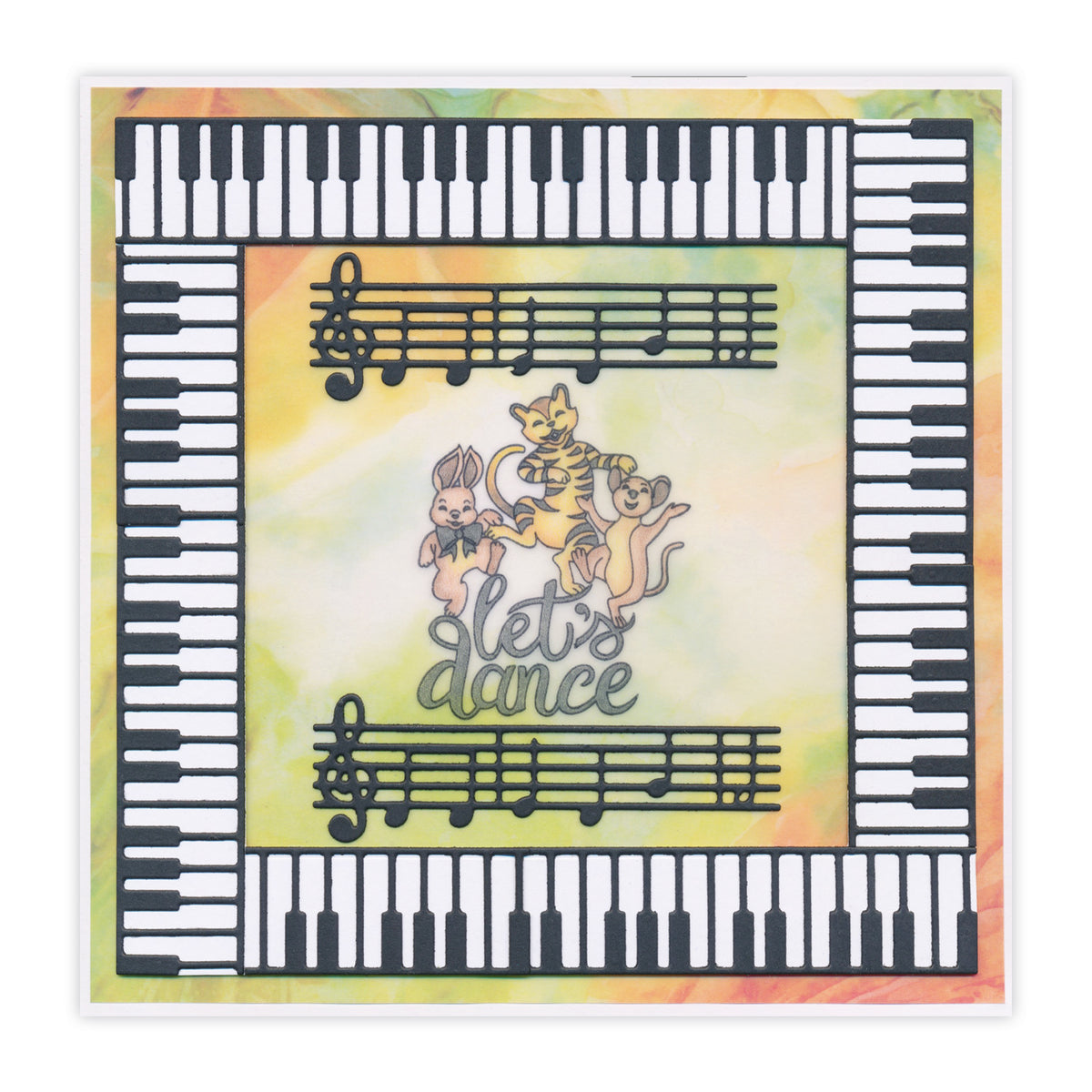Music Notes Quickest New Design Dies - 33 - Happy Birthday Musical Notes – Clarity Crafts