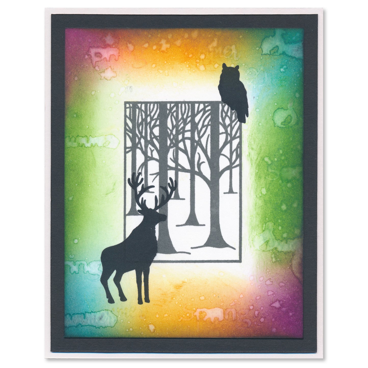 Treescape - Three Way Overlay A5 Stamp Set