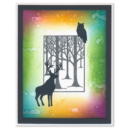 Treescape - Three Way Overlay A5 Stamp Set