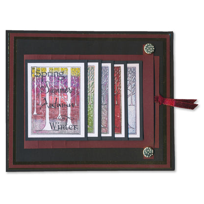 Treescape - Three Way Overlay A5 Stamp Set