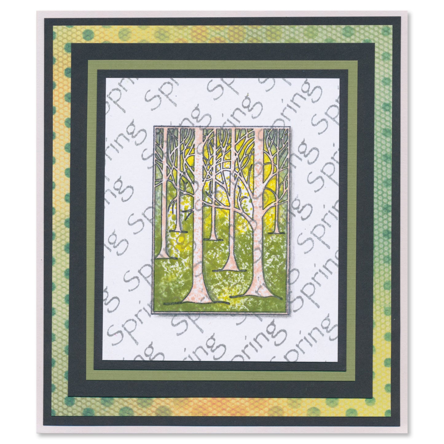 Treescape - Three Way Overlay A5 Stamp Set