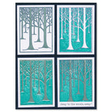 Treescape - Three Way Overlay A5 Stamp Set