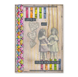 KISS by Clarity - Tina's Retro A5 Stamp & Folder Collection