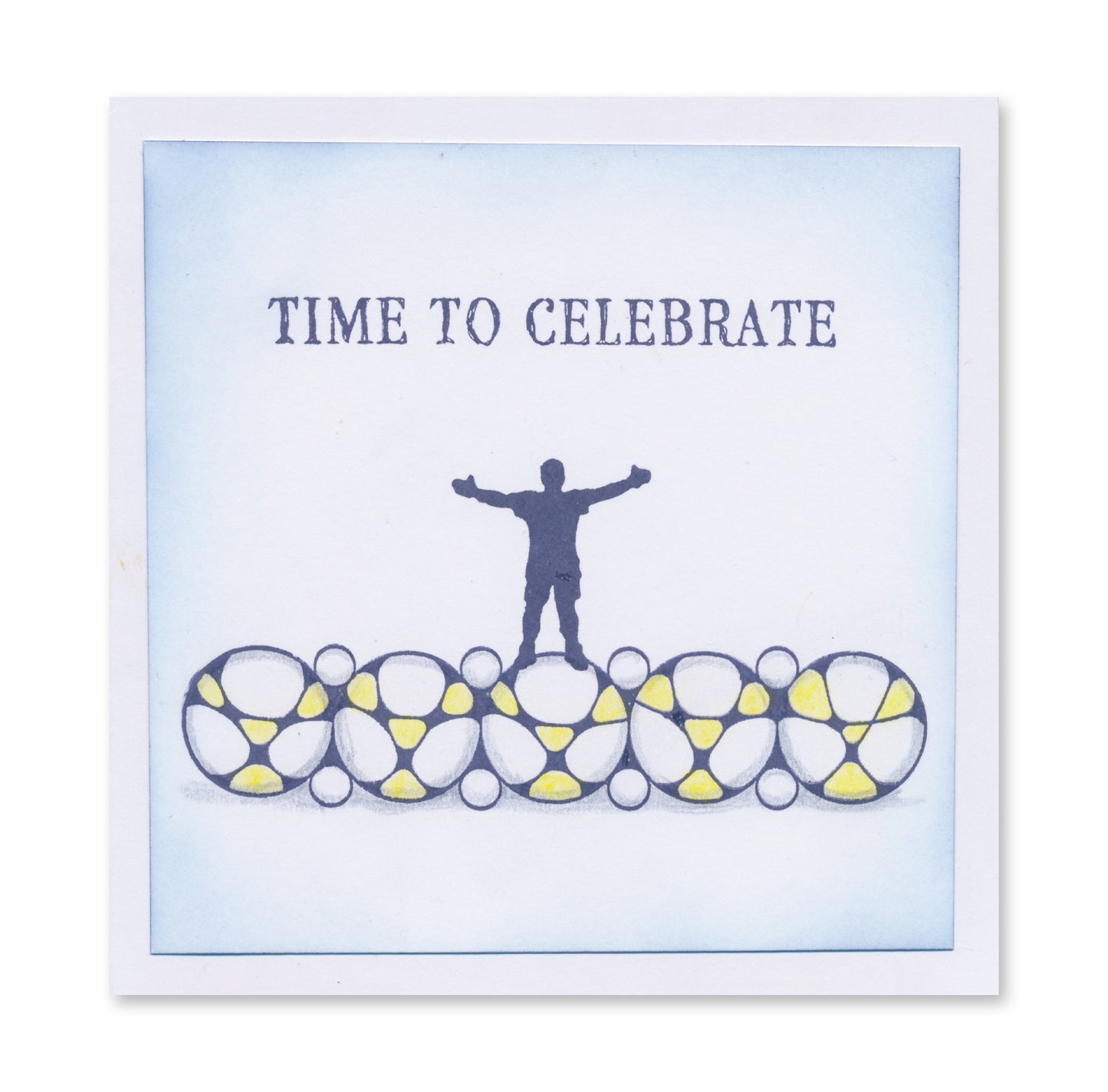 KISS by Clarity - Tina's Retro Bubbles A5 Stamp Set