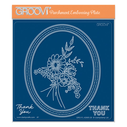 Country Garden Posy Midi Groovi Plate
