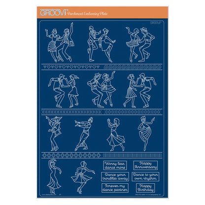 The Joy of Dance A4 Groovi Plate
