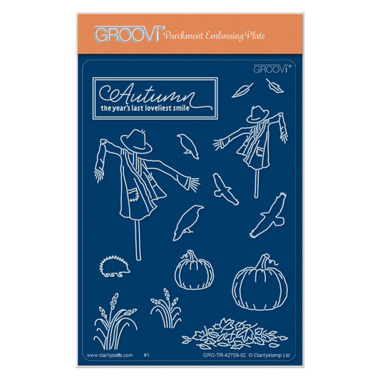 A Touch of Autumn A6 Groovi Plate