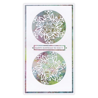 New Design Dies - 43 - Barbara's Floral Round