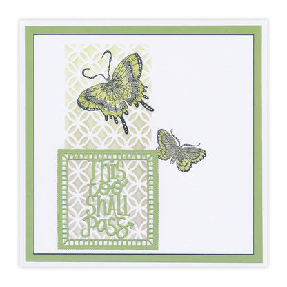 New Design Dies - 46 - This Too Shall Pass Aperture Die 2.8" x 2.8"