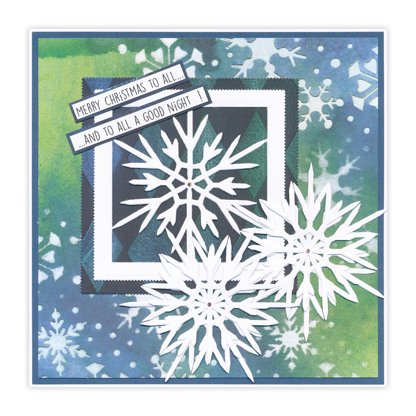 Snowflake Aperture Die 3" x 3"