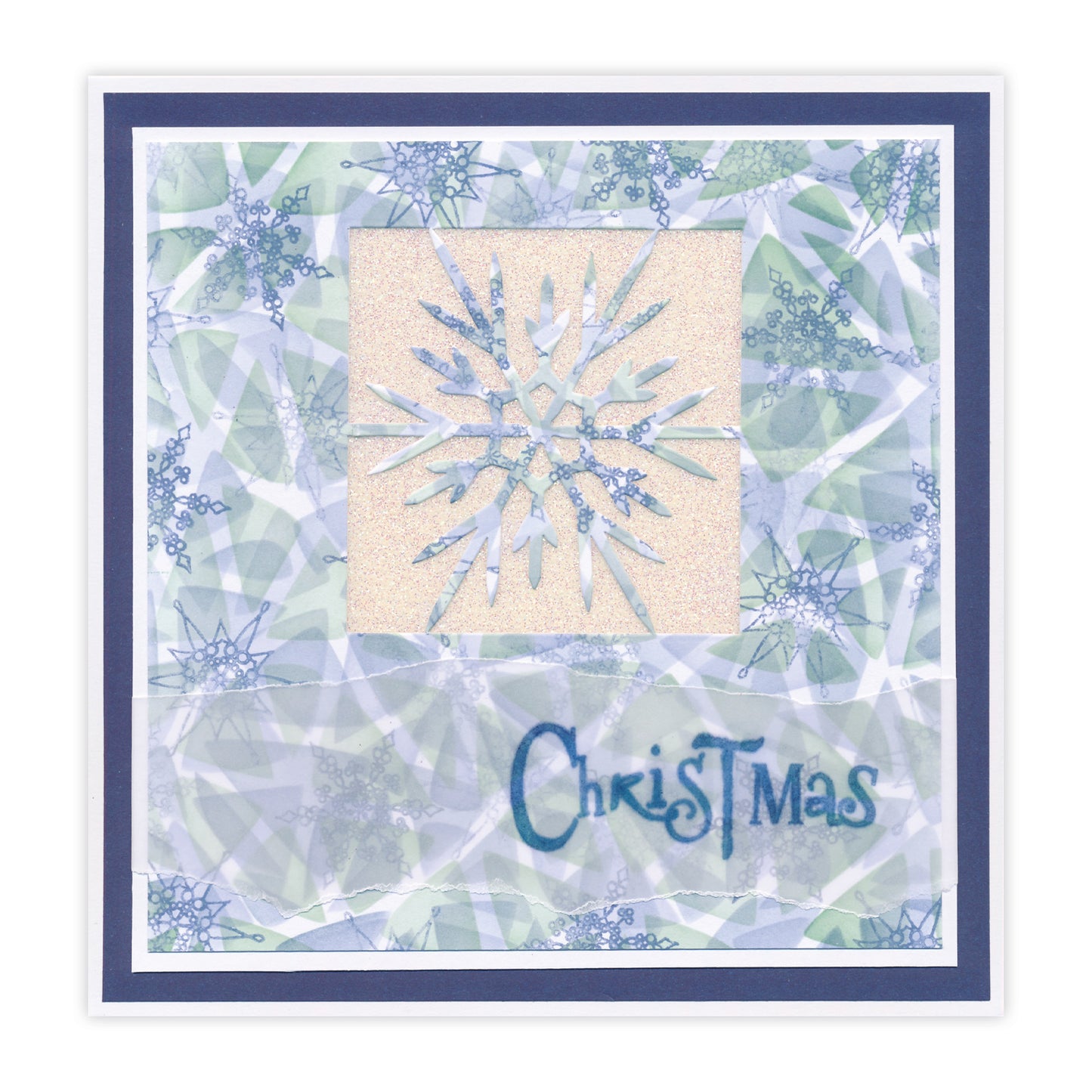 Snowflake Aperture Die 3" x 3"