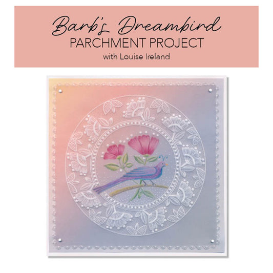 Online Workshop: Barb's Dreambird Parchment Project with Louise Ireland