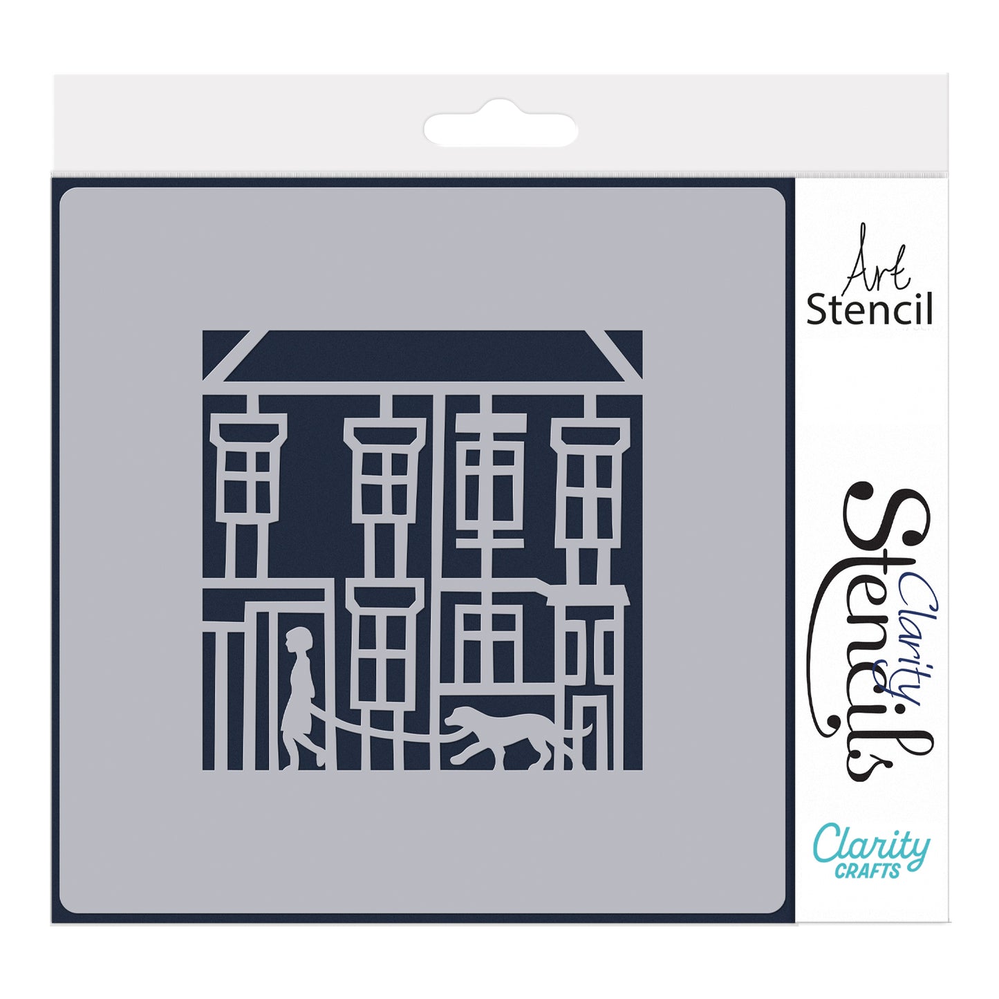 Best Friends for Life 7" x 7" Stencil