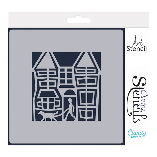 My Best Friend 7" x 7" Stencil