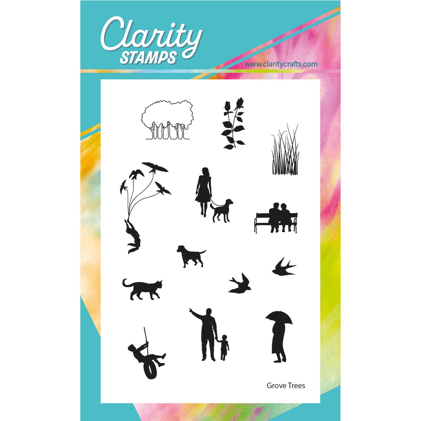 Family Miniatures A6 Stamp Set