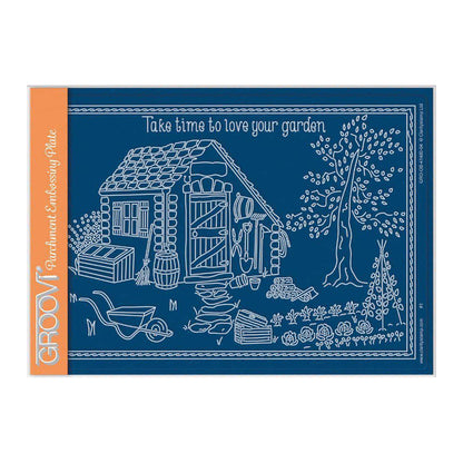 Linda's Garden Shed - In the Garden A5 Groovi Plate