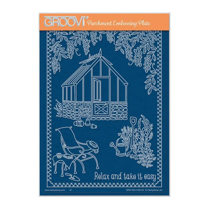 Linda's Greenhouse - In the Garden A5 Groovi Plate