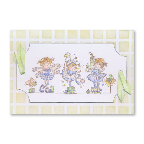 Sprite & Pixie Mini Poppets A5 & A7 Stamp Collection - Artwork by Marina Fedotova