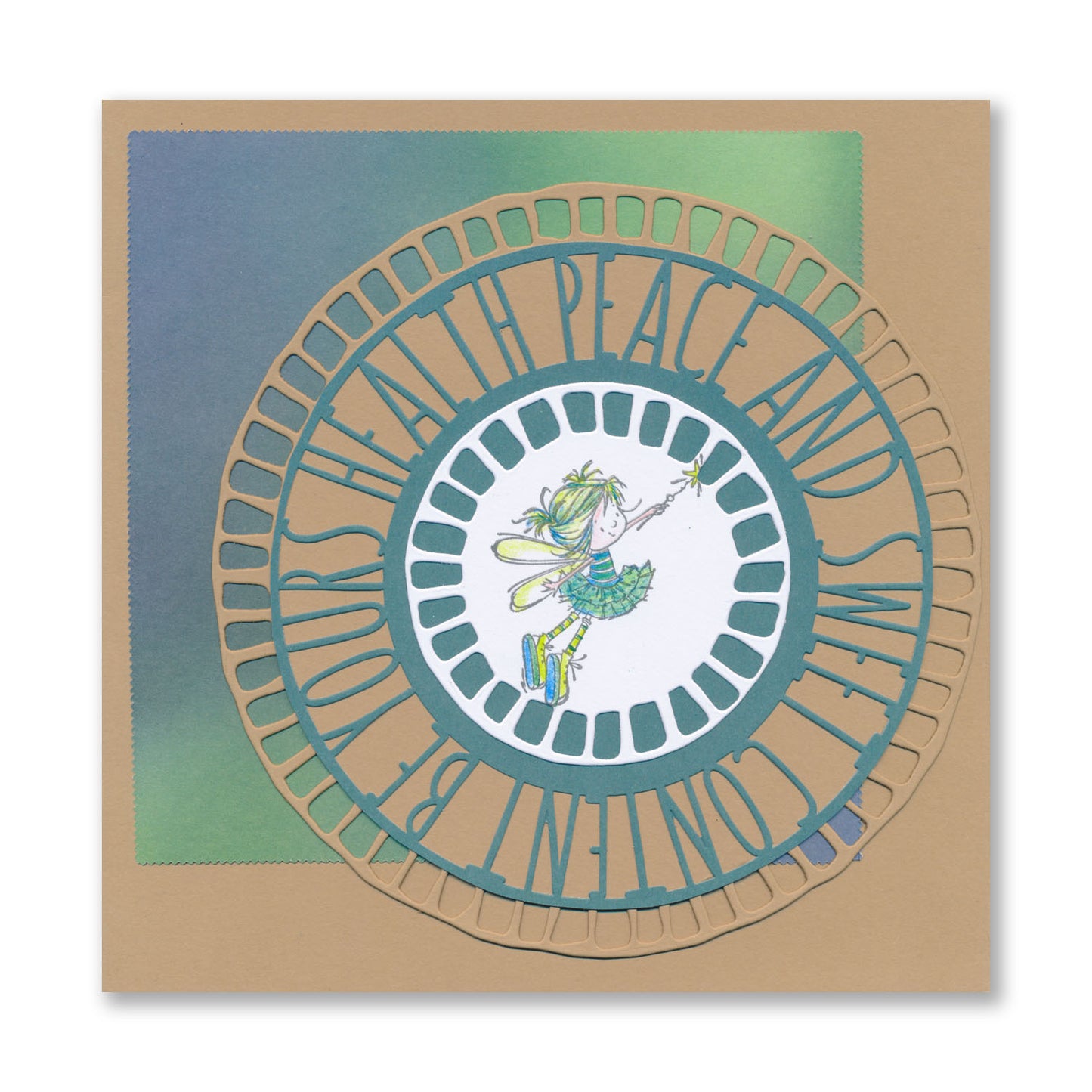 Sprite Mini Poppets A5 Stamp Set - Artwork by Martina Fedotova