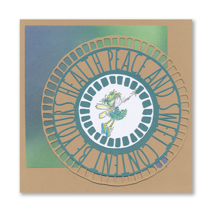 Sprite Mini Poppets A5 Stamp Set - Artwork by Martina Fedotova