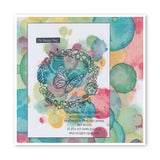 Butterfly Wreath A5 Square & A6 Stamp & Mask Collection